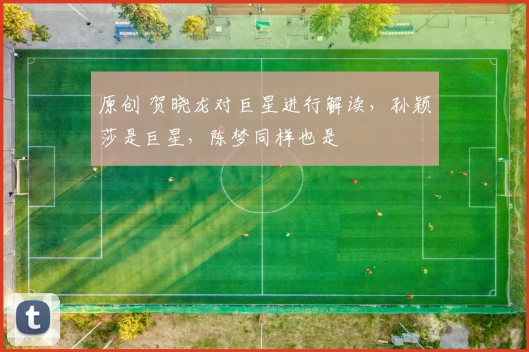 原创 贺晓龙对巨星进行解读，孙颖莎是巨星，陈梦同样也是